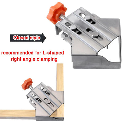 Multipurpose Stainless Steel 90 Degree Corner Clamp For Woodworking