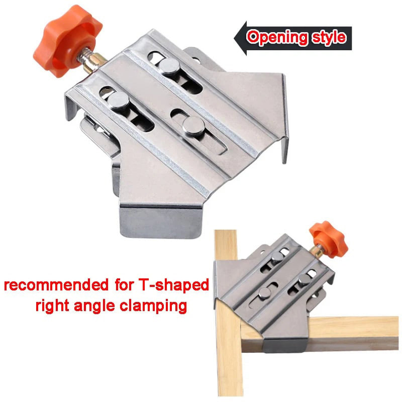 Multipurpose Stainless Steel 90 Degree Corner Clamp For Woodworking
