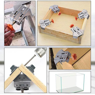 Multipurpose Stainless Steel 90 Degree Corner Clamp For Woodworking