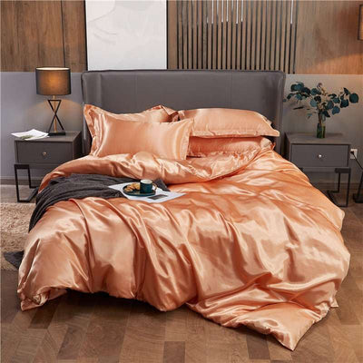 25 Momme Mulberry Silk Bedding Set Luxury Soft 4 Piece