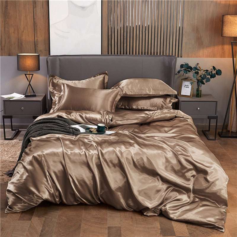 25 Momme Mulberry Silk Bedding Set Luxury Soft 4 Piece