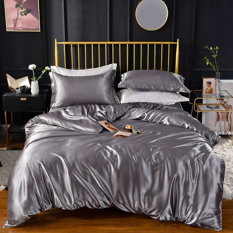25 Momme Mulberry Silk Bedding Set Luxury Soft 4 Piece
