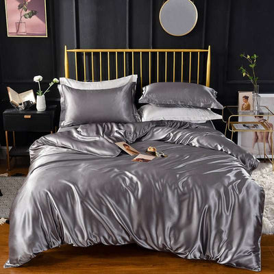25 Momme Mulberry Silk Bedding Set Luxury Soft 4 Piece