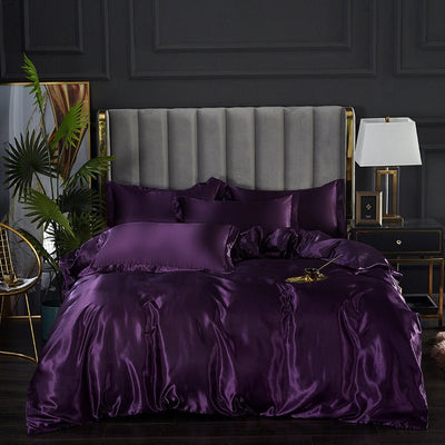 25 Momme Mulberry Silk Bedding Set Luxury Soft 4 Piece