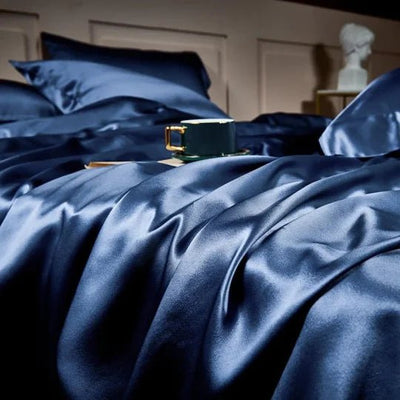 25 Momme Mulberry Silk Bedding Set Luxury Soft 4 Piece