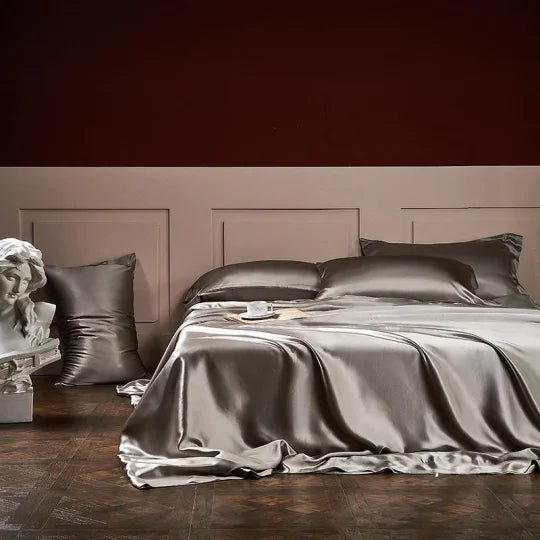 25 Momme Mulberry Silk Bedding Set Luxury Soft 4 Piece