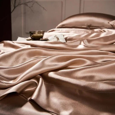 25 Momme Mulberry Silk Bedding Set Luxury Soft 4 Piece