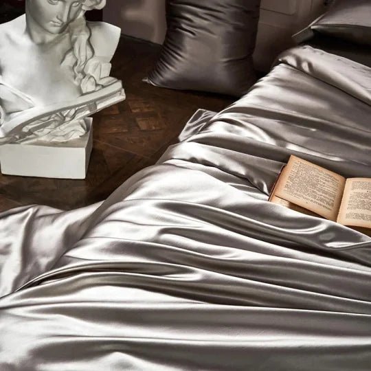 25 Momme Mulberry Silk Bedding Set Luxury Soft 4 Piece