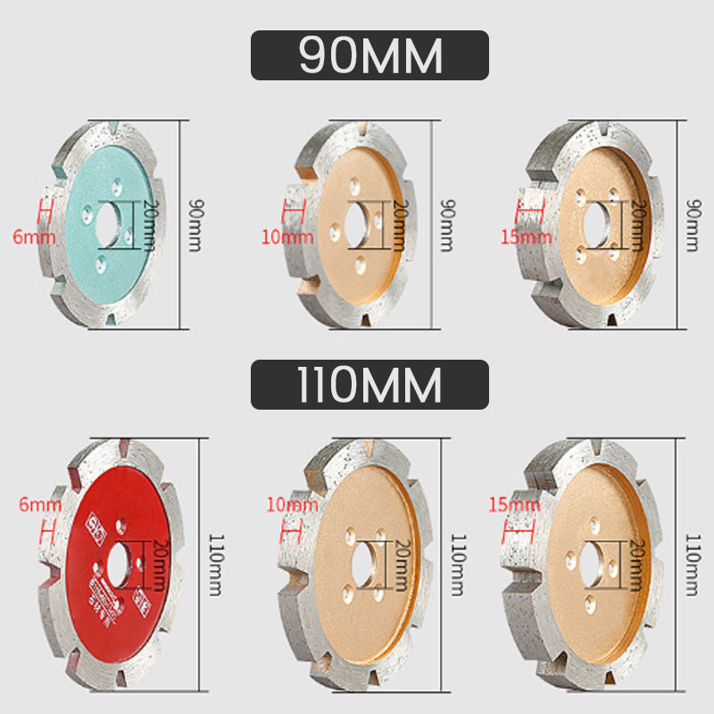 Thickened Diamond Saw Blades For Durable Cutting Performance