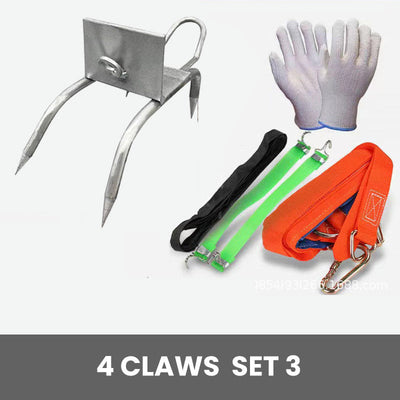 Cat Claw Tree Climbing Shoes Set Anti Slip Outdoor Gear