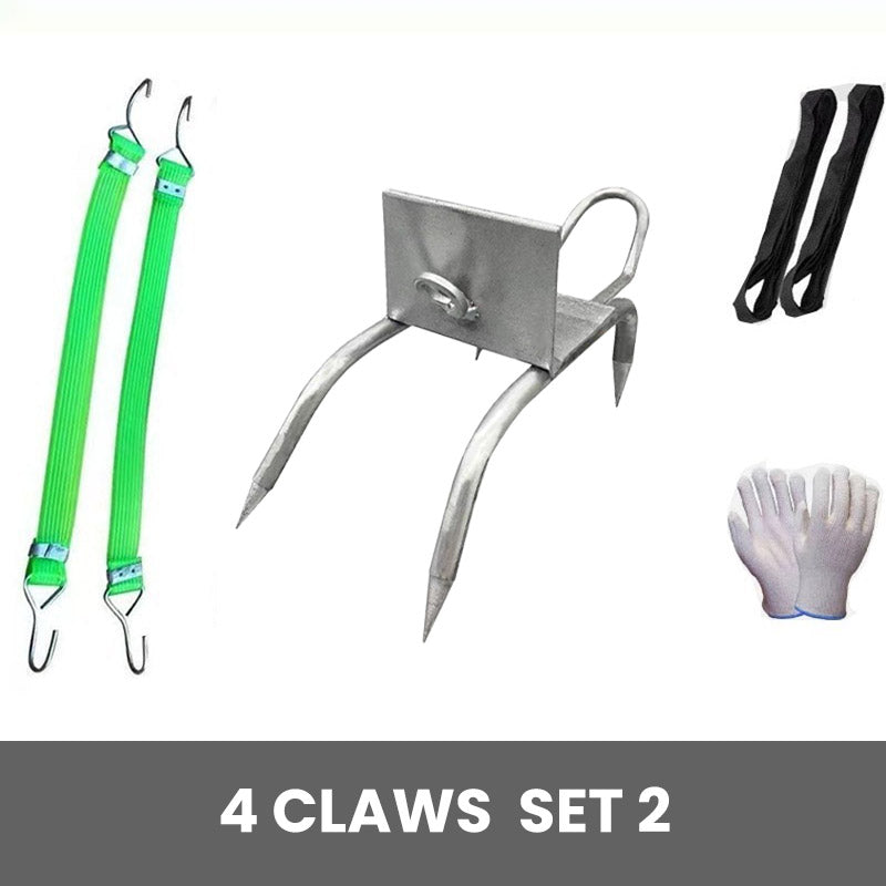 Cat Claw Tree Climbing Shoes Set Anti Slip Outdoor Gear