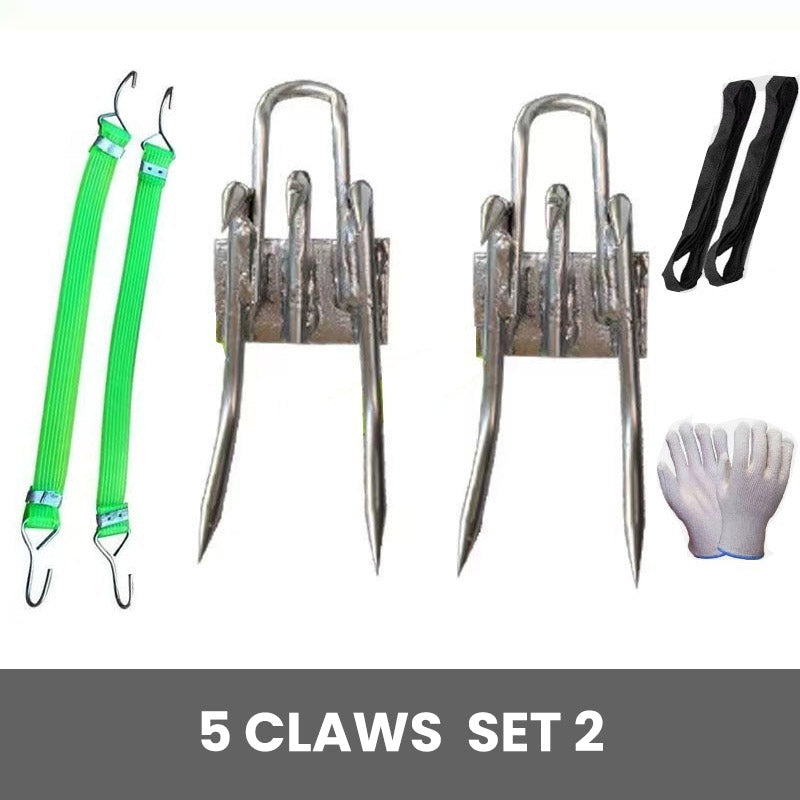Cat Claw Tree Climbing Shoes Set Anti Slip Outdoor Gear