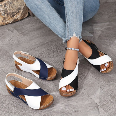 Women's Ultra Comfortable Orthopedic Sandals With Slope Heel Support