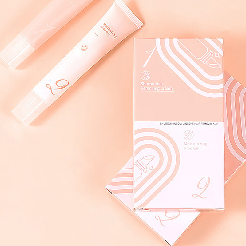 Depilatory Cream Kit For Women Smooth Hair Removal Solution