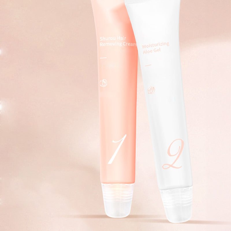 Depilatory Cream Kit For Women Smooth Hair Removal Solution