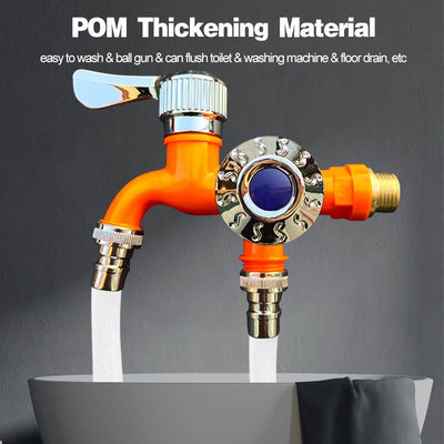Outdoor Antifreeze Dual Control Faucet For Winter Water Management