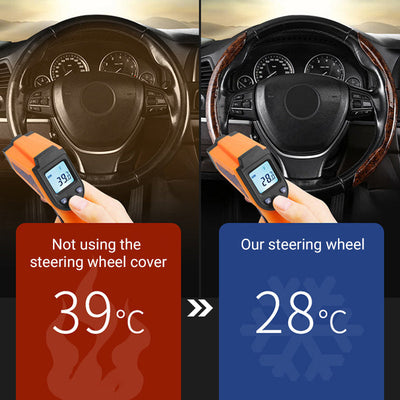 Universal Non Slip Car Steering Wheel Cover Durable Comfortable Grip