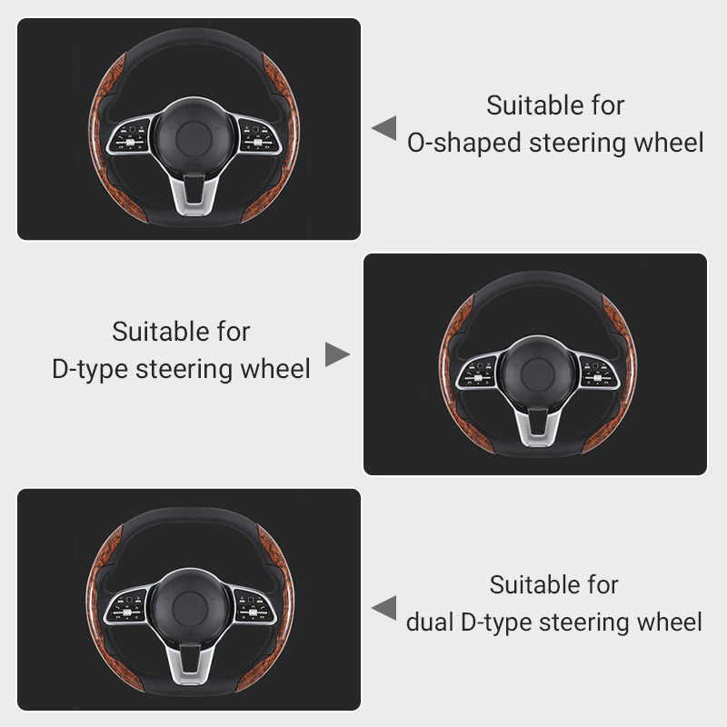 Universal Non Slip Car Steering Wheel Cover Durable Comfortable Grip
