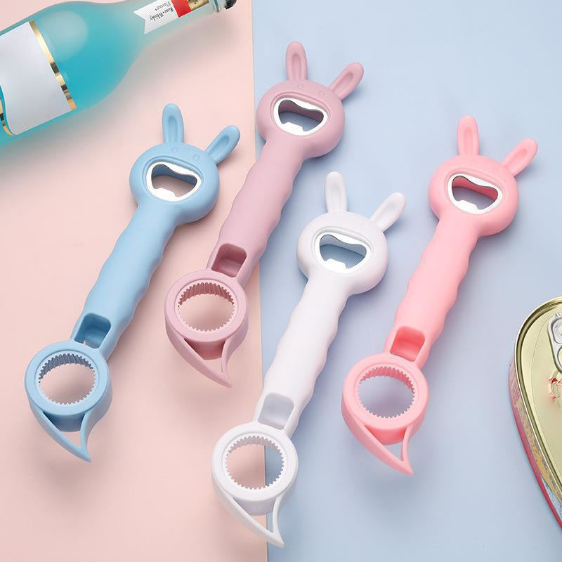 4 In 1 Bottle Opener Multi Functional Tool For Easy Use