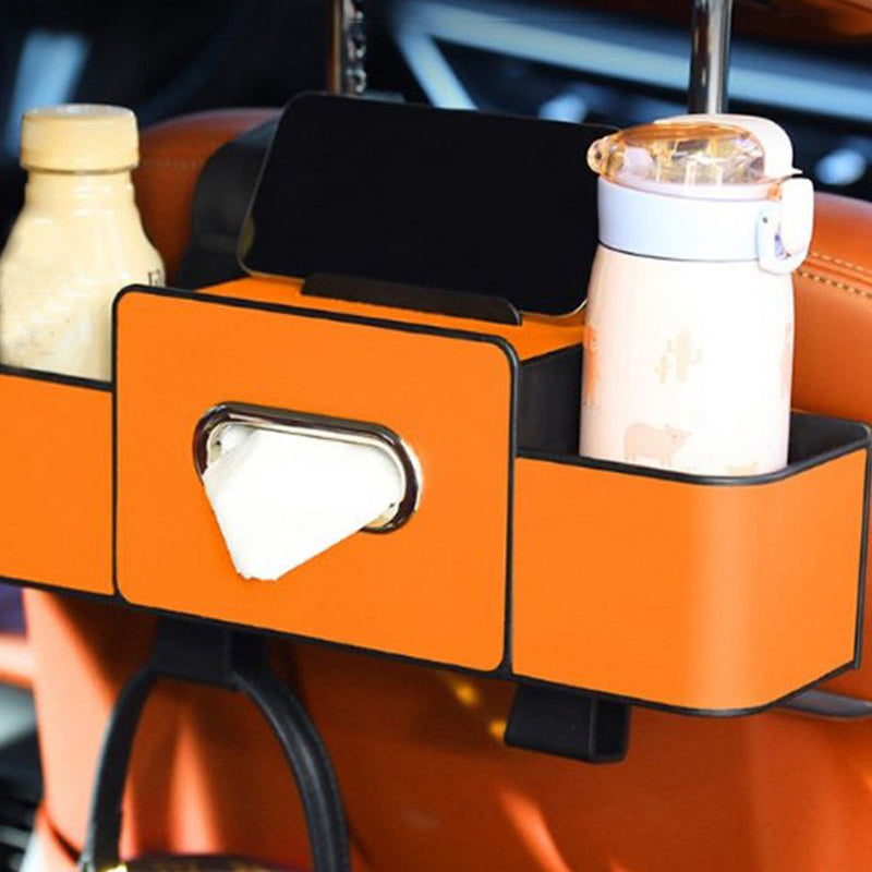Car Seat Back Storage Bag Waterproof Organizer Multi Pocket Holder