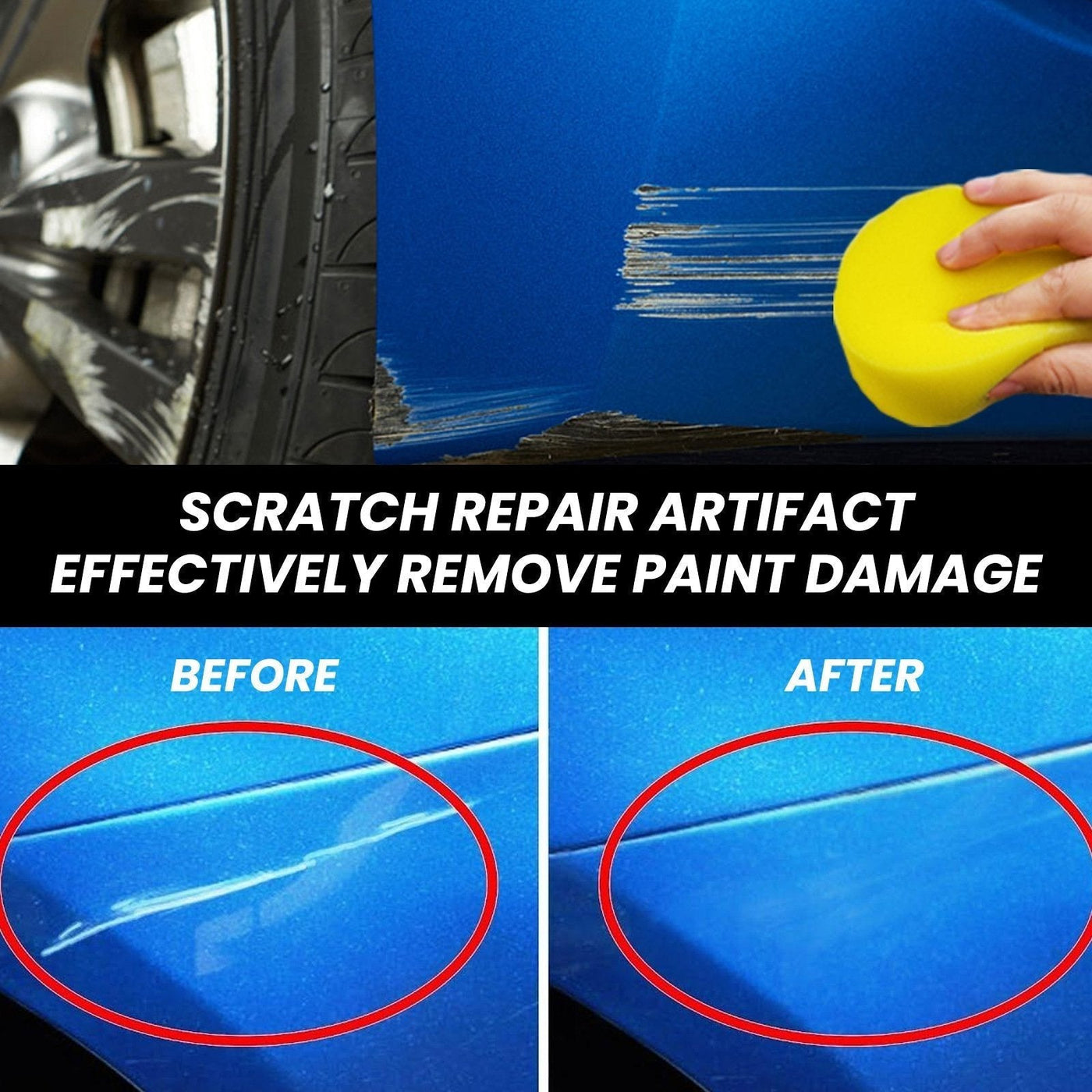 Car Scratch Repair Wax For Efficient Auto Surface Restoration
