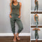Women's Casual Two-Piece Set Solid Color Comfortable Outfit
