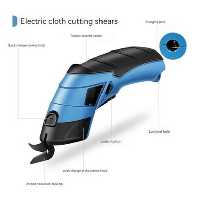 Portable Rechargeable Electric Scissors Handheld Cutting Tool