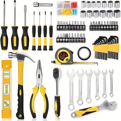 108 PCS Mechanic Tool Set For Auto Household Repair And Maintenance