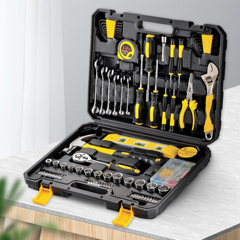108 PCS Mechanic Tool Set For Auto Household Repair And Maintenance