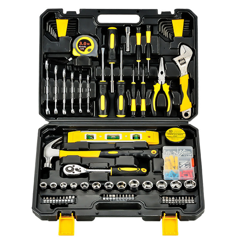 108 PCS Mechanic Tool Set For Auto Household Repair And Maintenance