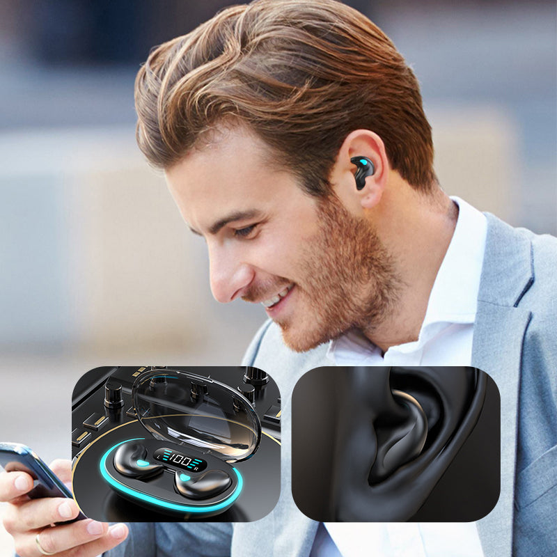 Mini Ultra-Thin Noise Canceling Sleep Earphones With Long Battery Life