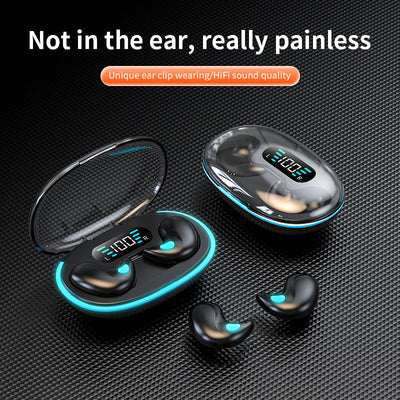 Mini Ultra-Thin Noise Canceling Sleep Earphones With Long Battery Life