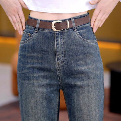 Women’s Loose Fit Straight Jeans Comfortable Stylish Casual Denim