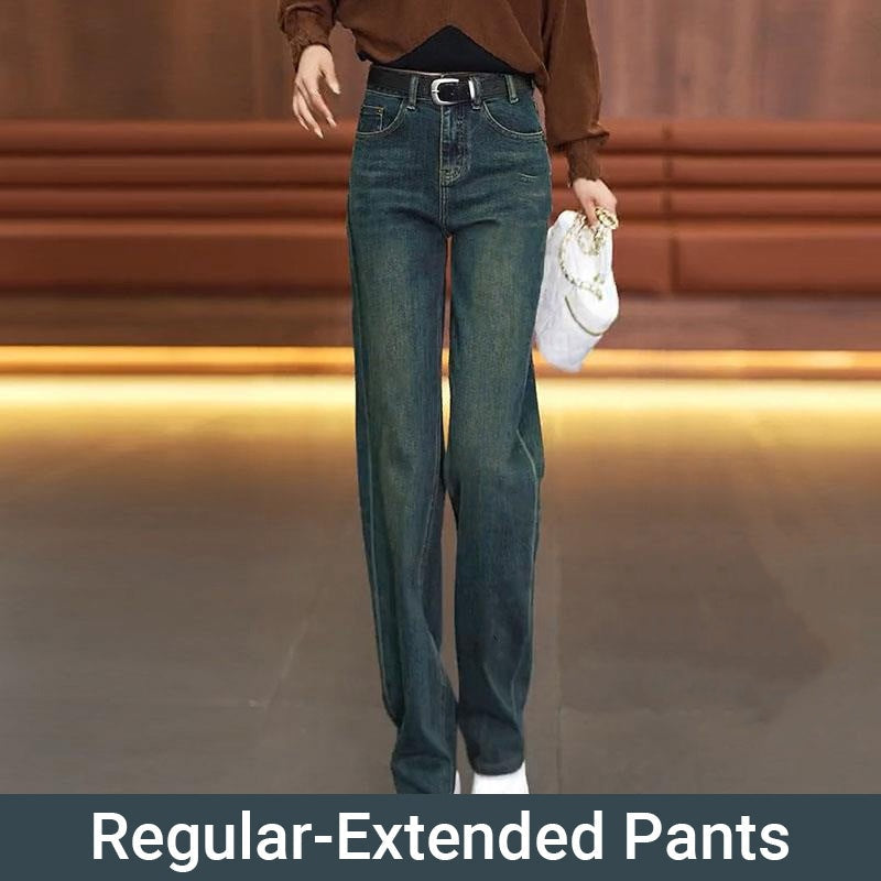 Women’s Loose Fit Straight Jeans Comfortable Stylish Casual Denim