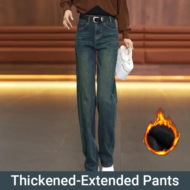Women’s Loose Fit Straight Jeans Comfortable Stylish Casual Denim
