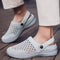 Breathable Mesh Sandals Lightweight Comfortable Half Slip On Shoes