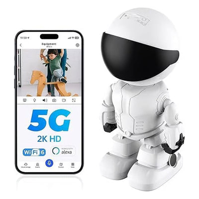 360° HD Wireless WiFi Surveillance Camera With Infrared Night Vision