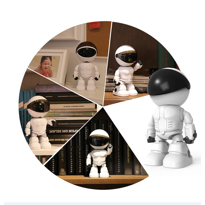 360° HD Wireless WiFi Surveillance Camera With Infrared Night Vision