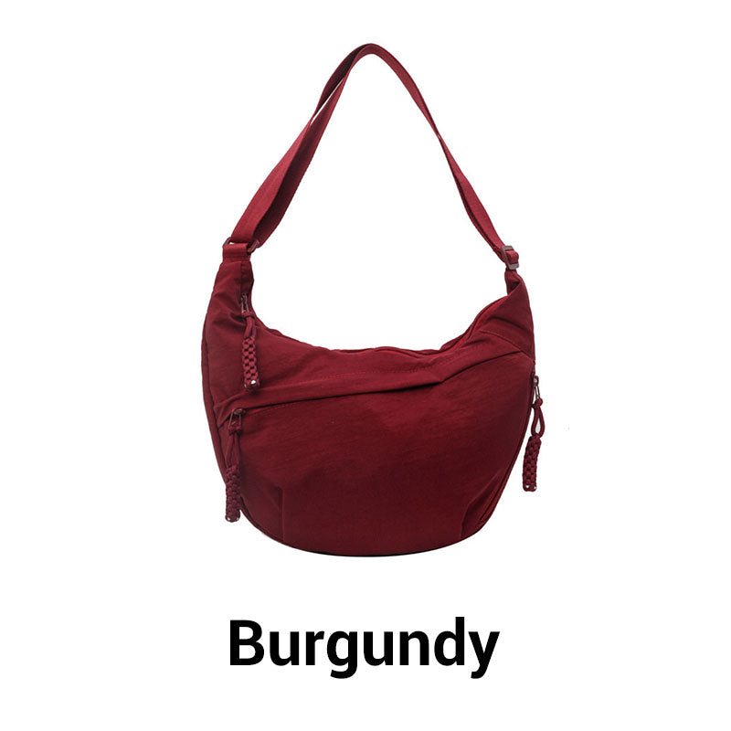 Unisex Large Capacity Crossbody Bag Spacious Durable Everyday Use