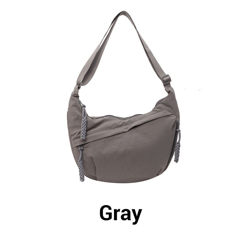 Unisex Large Capacity Crossbody Bag Spacious Durable Everyday Use