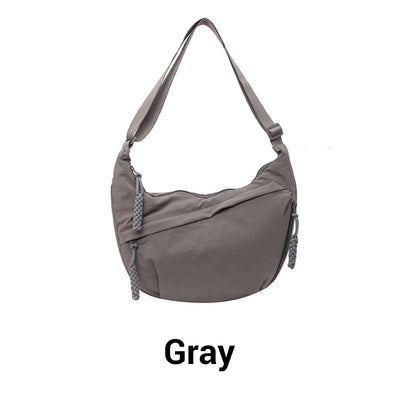 Unisex Large Capacity Crossbody Bag Spacious Durable Everyday Use