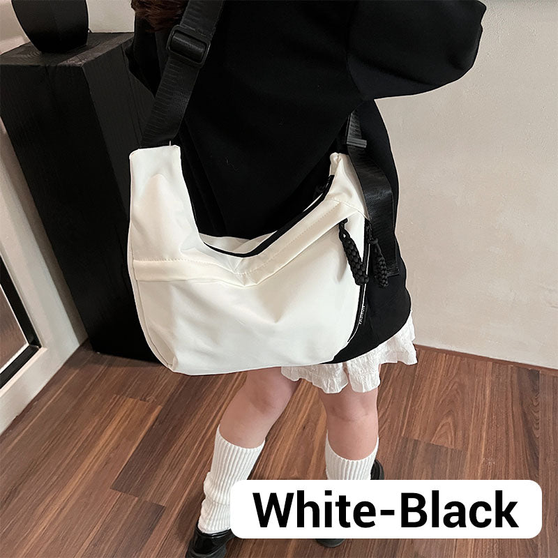 Unisex Large Capacity Crossbody Bag Spacious Durable Everyday Use