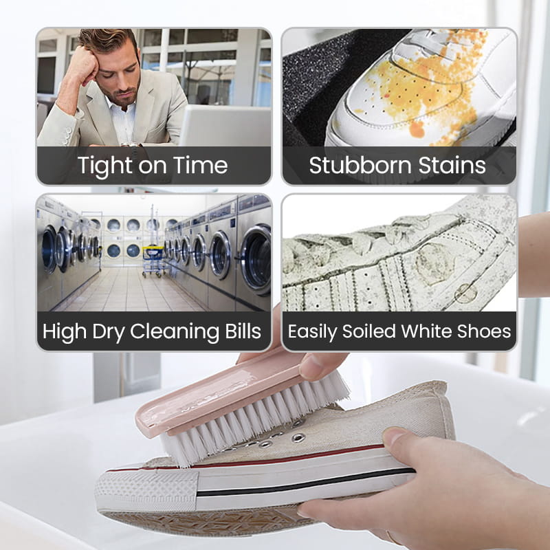 Multifunctional Mild Shoes Cleaner Effective For All Shoe Types