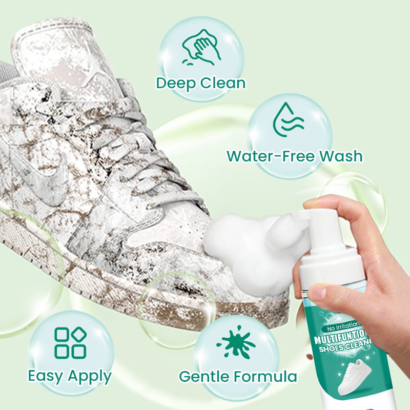 Multifunctional Mild Shoes Cleaner Effective For All Shoe Types