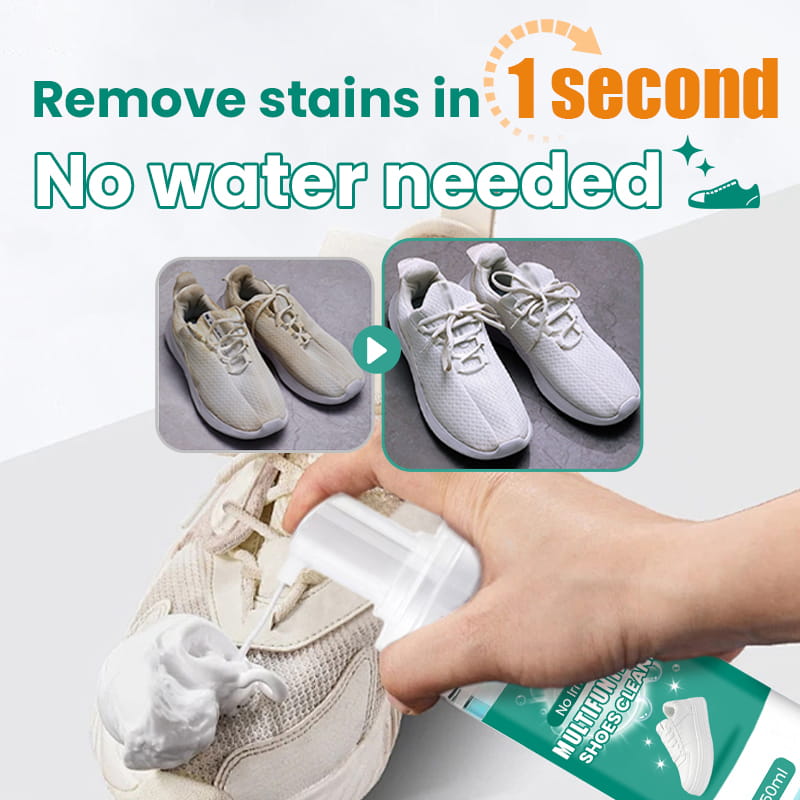 Multifunctional Mild Shoes Cleaner Effective For All Shoe Types