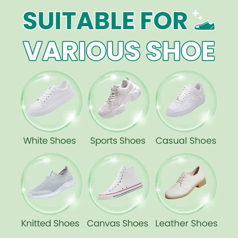 Multifunctional Mild Shoes Cleaner Effective For All Shoe Types
