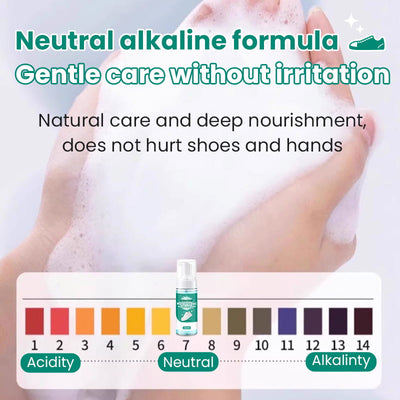 Multifunctional Mild Shoes Cleaner Effective For All Shoe Types