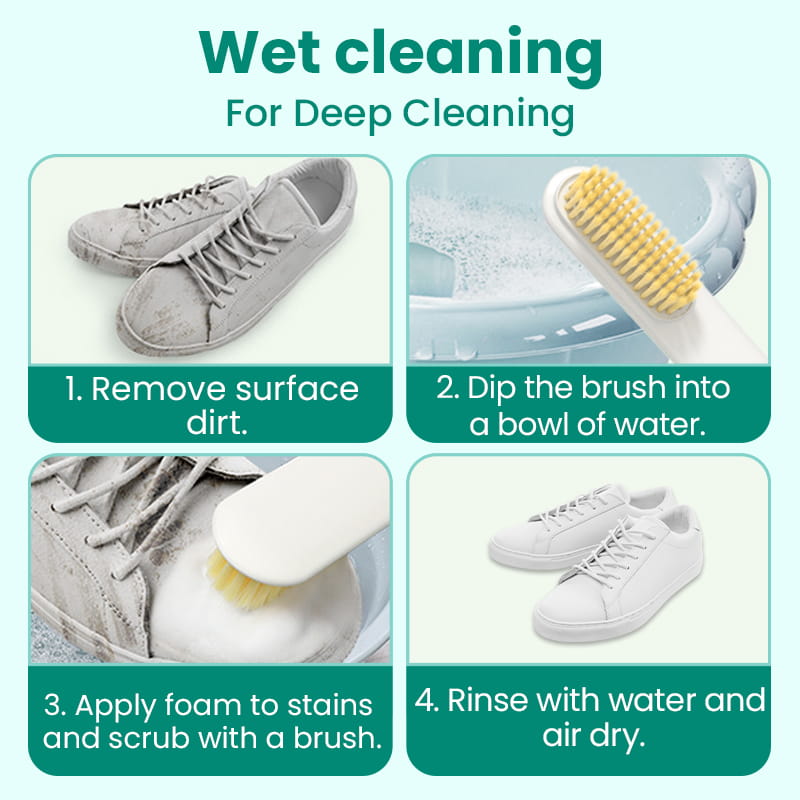 Multifunctional Mild Shoes Cleaner Effective For All Shoe Types