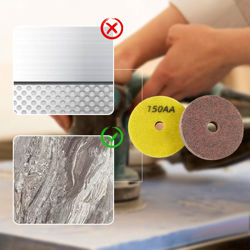 Diamond Sponge Polishing Pad For Angle Grinder Surface Finishing