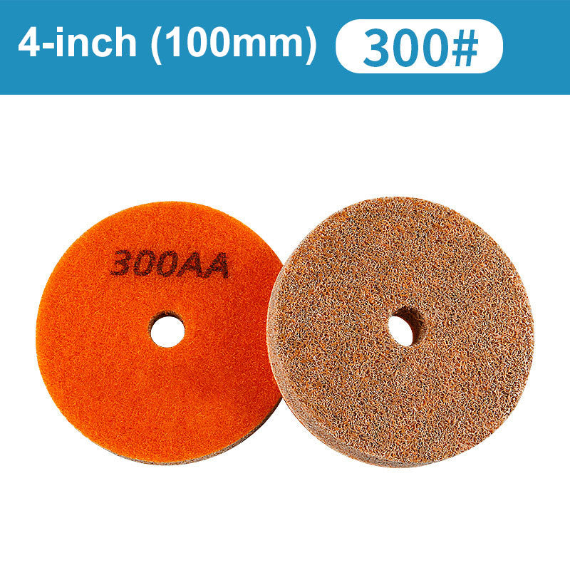 Diamond Sponge Polishing Pad For Angle Grinder Surface Finishing